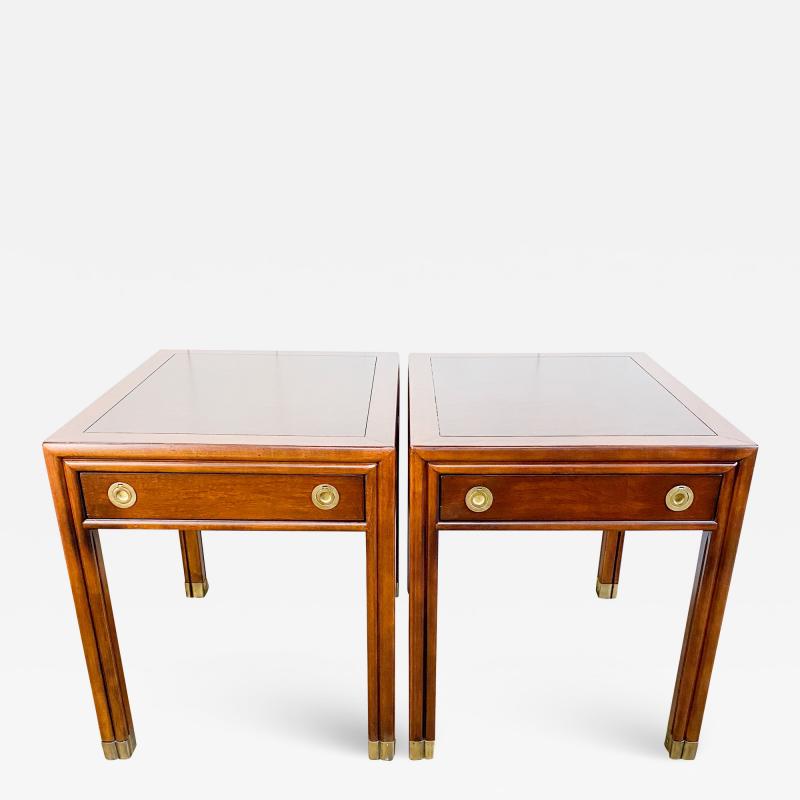 Henredon Furniture Pair of Henredon Nightstands 1970s