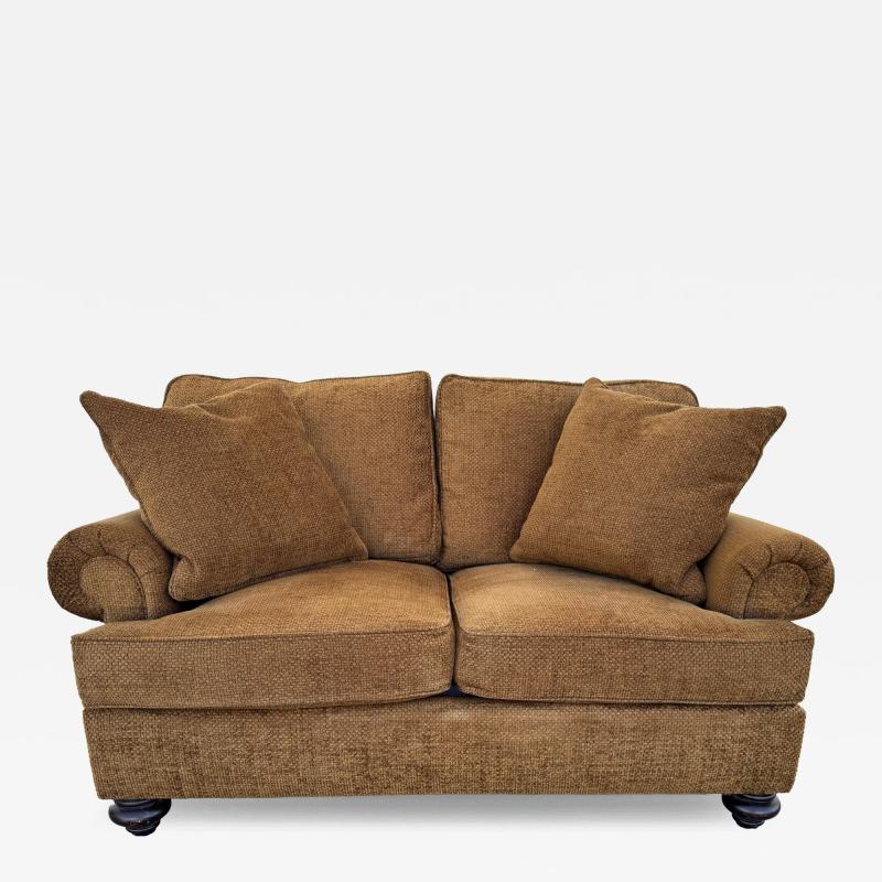  Henredon Henredon Upholstery Collection Cocoa Colored Loveseat