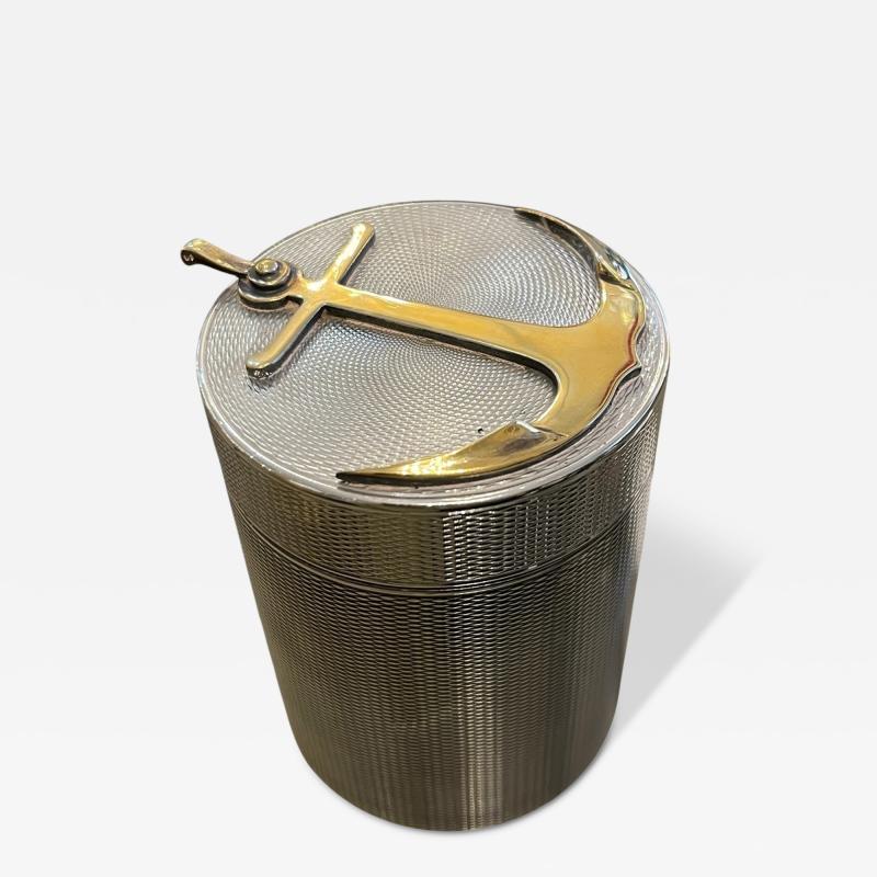  Herm s 1960s Decorative Sterling silver box by Herm s