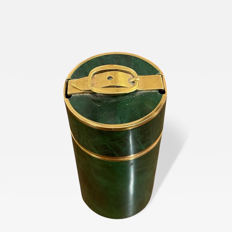  Herm s 1970s D corative lacquered m tal box by Herm s