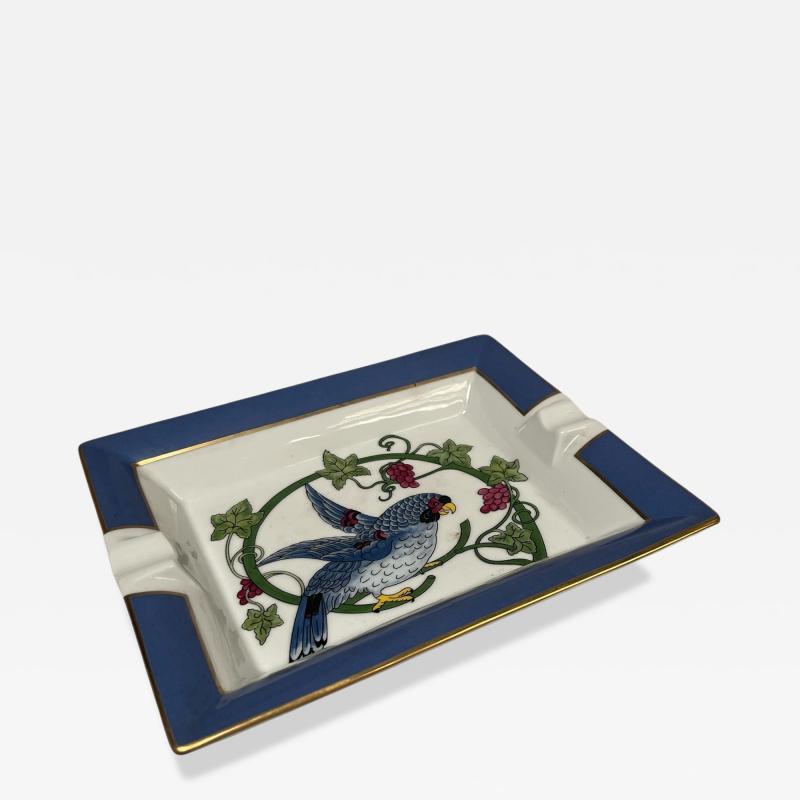  Herm s 1970s porcelain ashtray or vide poche by Herm s
