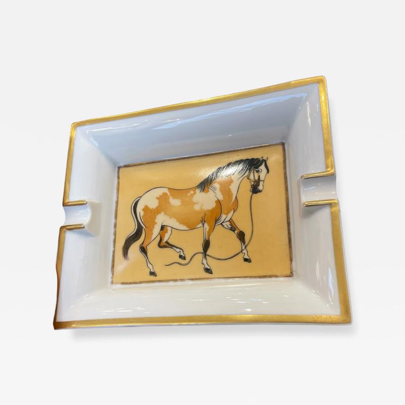  Herm s 1980s porcelain vide poche or ashtray by Herm s