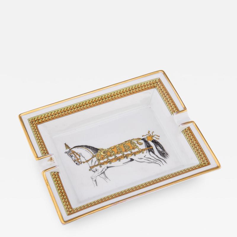  Herm s 20th Century French Ceramic Ash Tray By Hermes