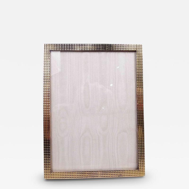  Herm s Herm s French Modern Silver Gilt Picture Frame