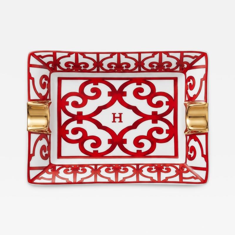  Herm s Hermes Paris Balcon de Guadalquivir Porcelain Cigar Ashtray