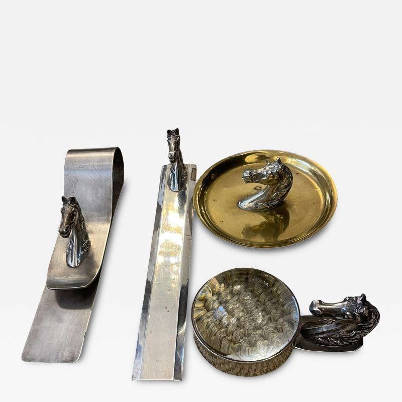  Herm s Set of four desk pieces by Herm s