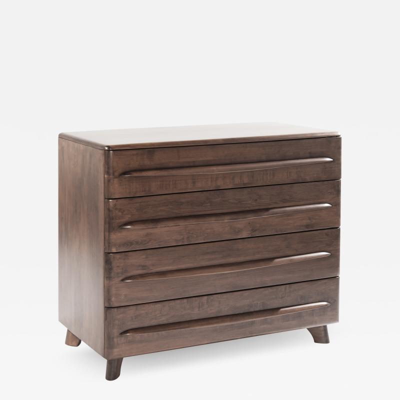  Heywood Wakefield Walnut Chest by Heywood Wakefield 1950s