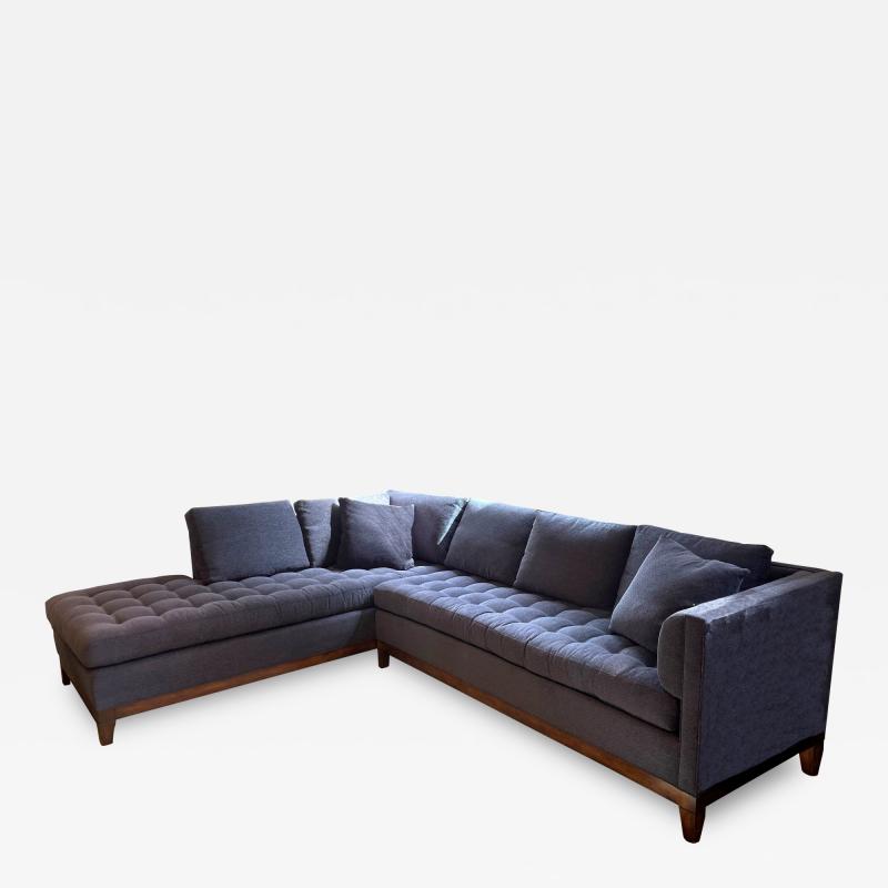  Hickory Chair Furniture Company Hickory Chair Furniture Co Tufted Sectional Sofa