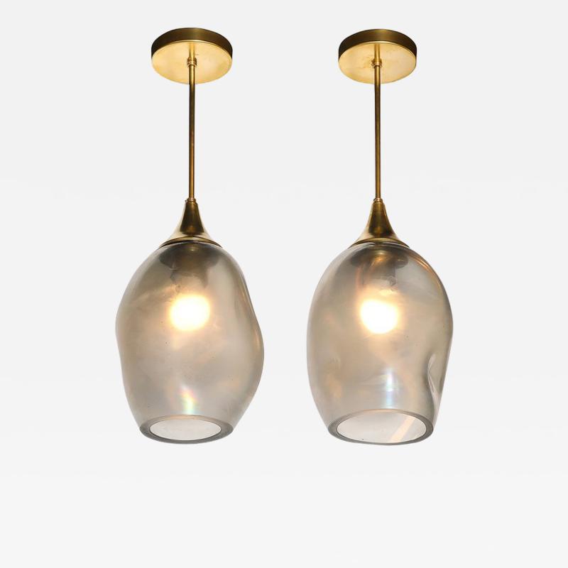  High Style Deco Custom by High Style Deco Hand Blown Murano Glass Helios Pendant Chandeliers
