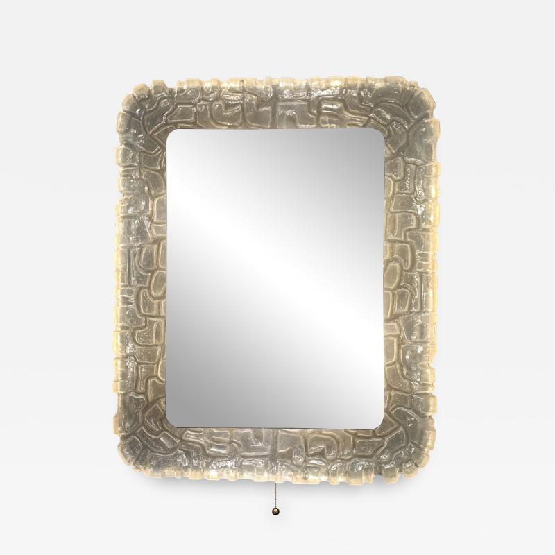  Hillebrand Large Acrylic Illuminated Vanity Mirror