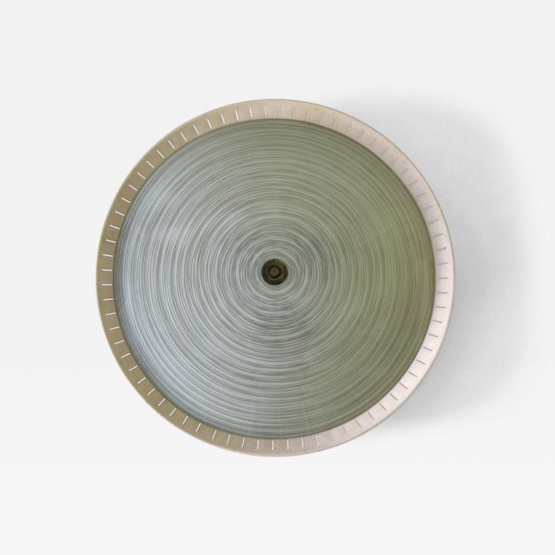  Hillebrand Large Elegant Mid Century Sconce or Flush Mount by Hillebrand Germany 1950s