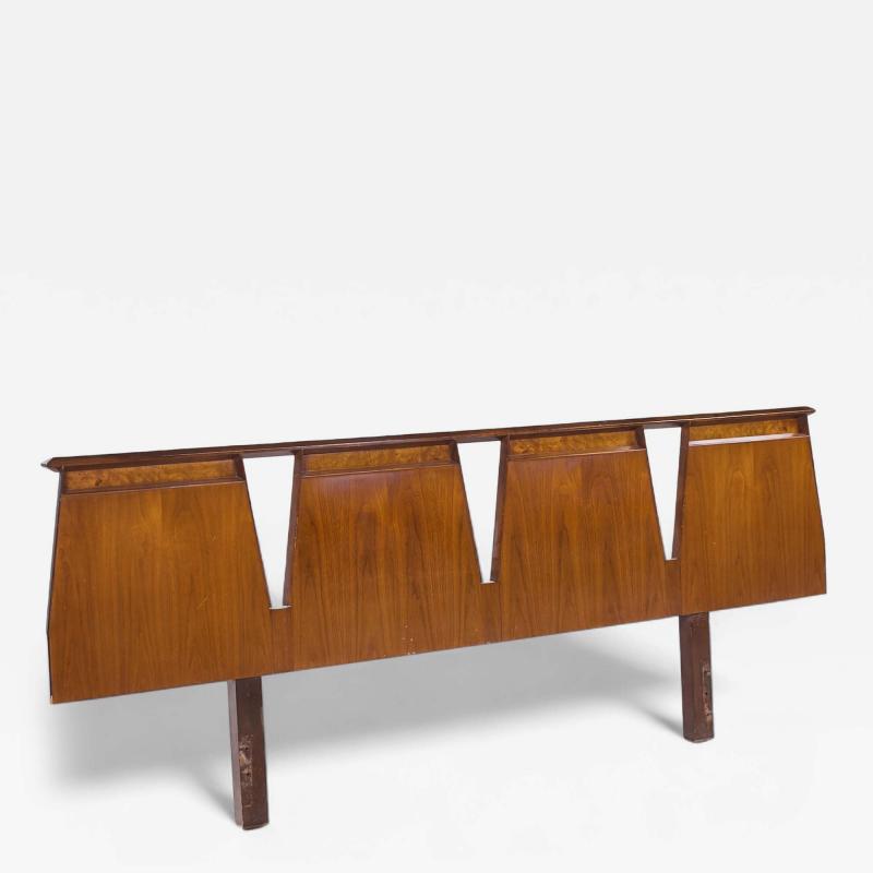  Hobey Helen Baker Helen Hobey Baker Mid Century Walnut King Headboard
