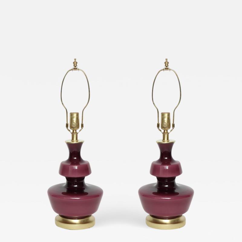  Holmegaard Holmegaard Raspberry Glass Lamps