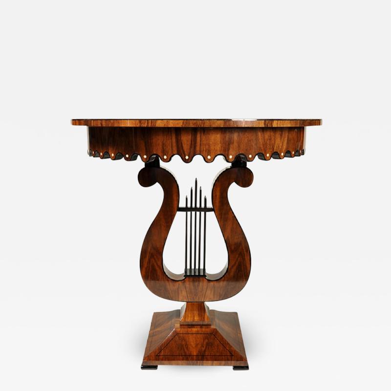  ILIAD Bespoke Swedish Neoclassical Style Occasional Table