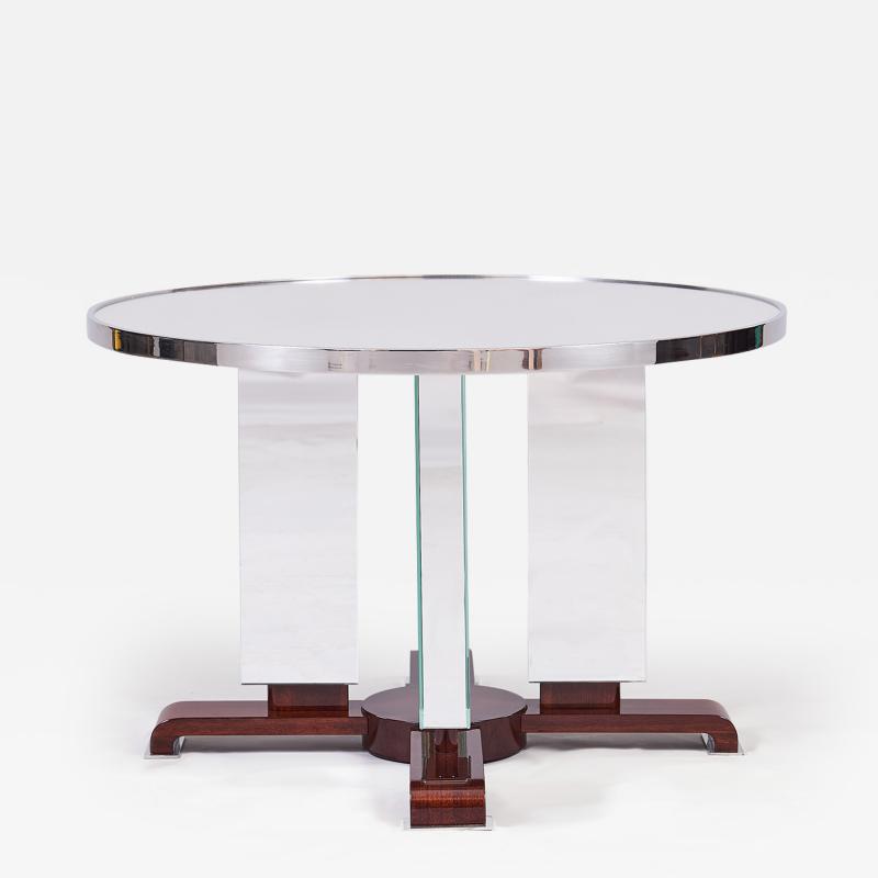  ILIAD DESIGN A Modernist Mirrored Coffee Table by ILIAD Design