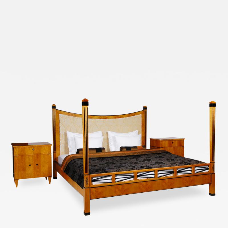  ILIAD DESIGN Biedermeier Style Four Post Bed by ILIAD Design