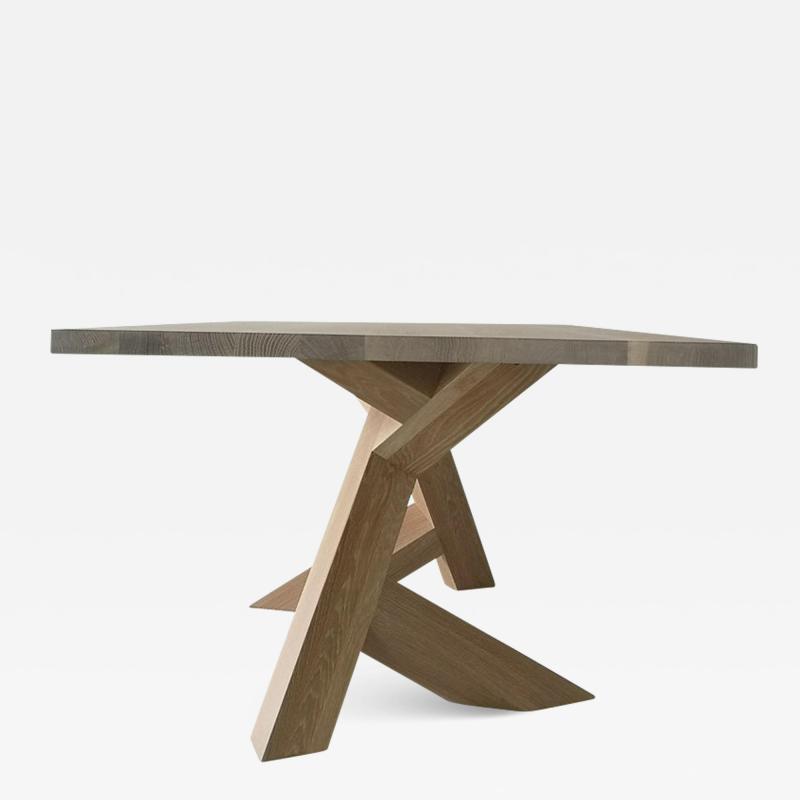  IZM Design Iconoclast Modern Hardwood Dining Table by Izm Design