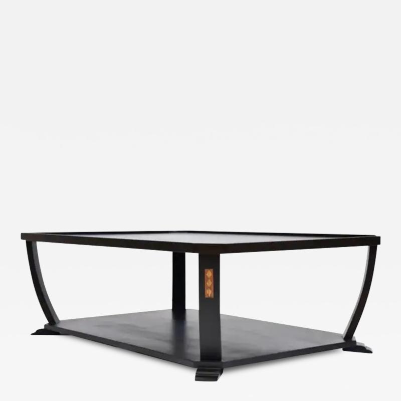  Iconic Design Gallery Le Jeune Upholstery Club Havana Coffee Table with Inlay Details