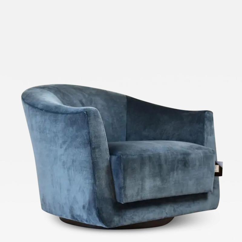  Iconic Design Gallery Le Jeune Upholstery Taverna Swivel Barrel Chair Showroom Model