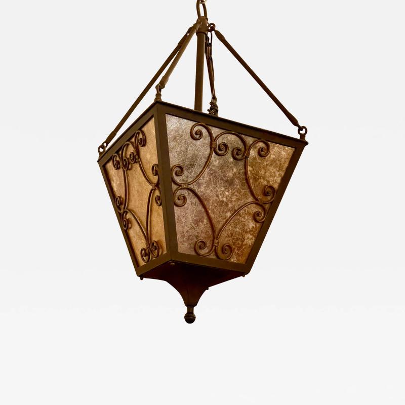  Ironware International Ironware International Mica Iron Pendant Chandelier