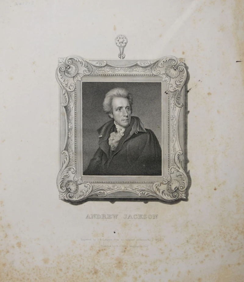  J B LONGACRE J B LONGACRE AFTER J WOOD ANDREW JACKSON