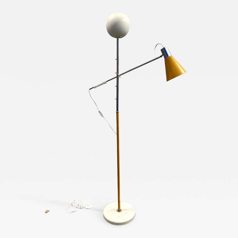  J T Kalmar Kalmar Lighting Kalmar Floor Lamp with Cantilever Reading Light