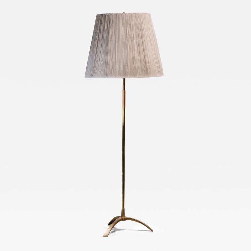  J T Kalmar Kalmar Lighting Kalmar brass floor lamp