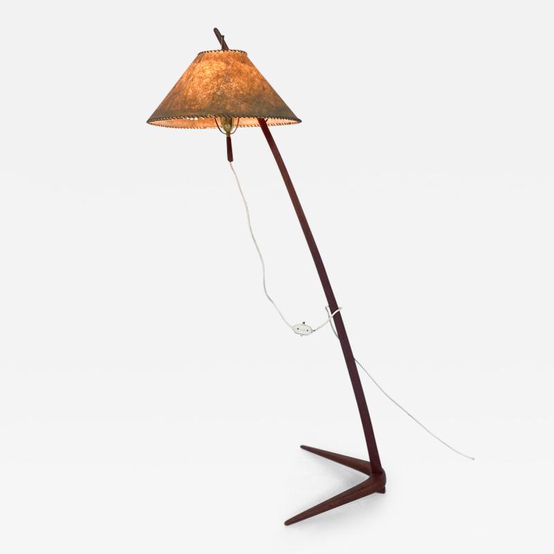  J T Kalmar Kalmar Lighting Mid Century Modern Dornstab Adjustable Floor Lamp by J T Kalmar