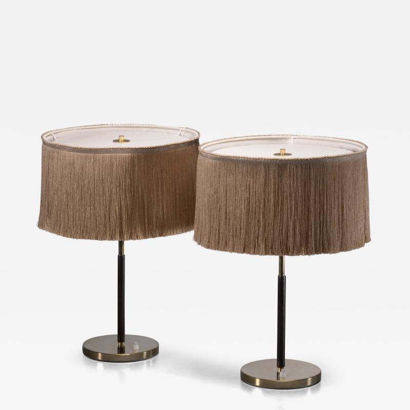  J T Kalmar Kalmar Lighting Pair of Kalmar table lamps