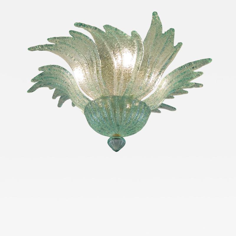  JL Light Style Murano glass ceiling chandelier Spring green