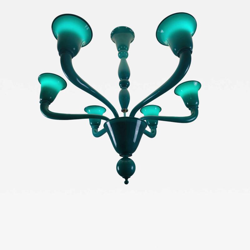  JL Light Style Nova marine green Murano glass chandelier