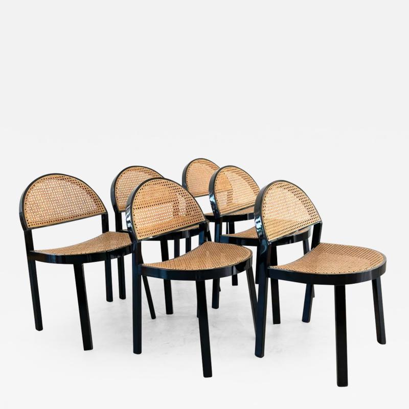  JONATHAN DE PAS DONATO D URBINO SET OF SIX CHAIRS BY JONATHAN DE PAS DONATO DURBINO