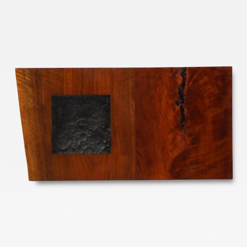  Jeffrey Brosk Mid Century Carved Wood Sculpture Caballo de Paso II signed Jeffrey Brosk