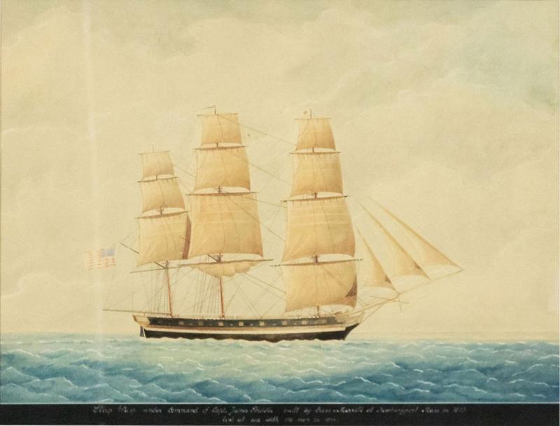  John Clifton American Watercolor Wasp Painting
