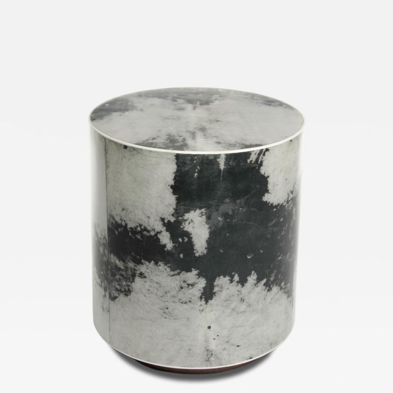  John Lyle Design Cylinder Side Table