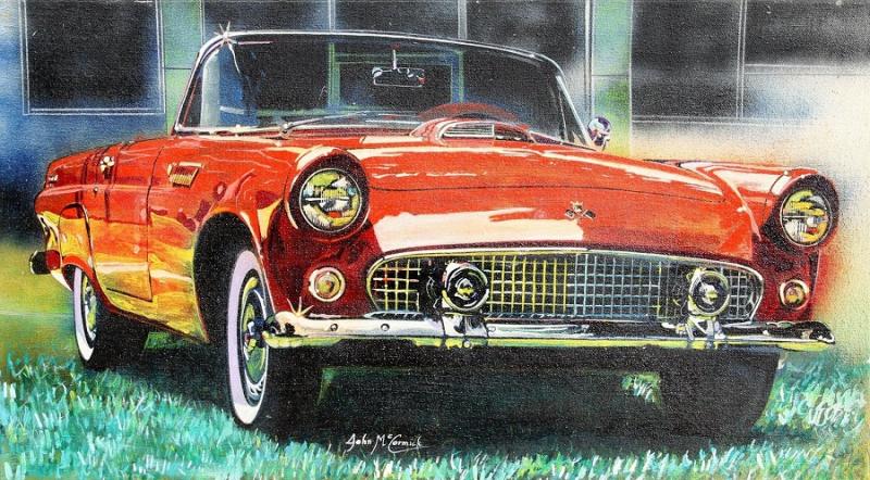  John McCormick 1956 Ford Thunderbird