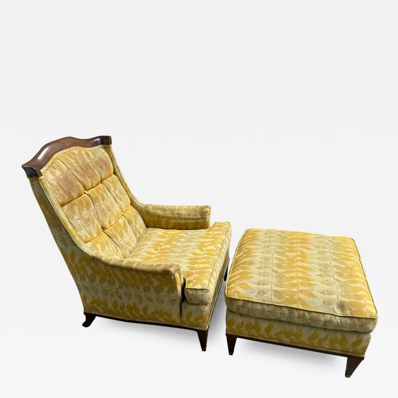  John Widdicomb Co Widdicomb Furniture Co Lovely Widdiicomb Regency Modern Wing Lounge Chair Ottoman for John Stuart
