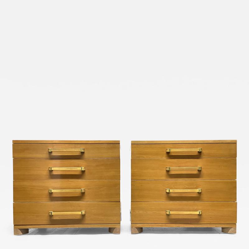  John Widdicomb Co Widdicomb Furniture Co Pair John Widdicomb Chests