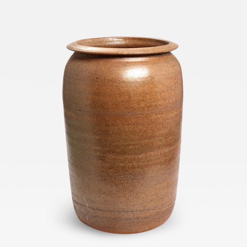  K hler Monumental Vase in a Rustic Style by Kahler Keramik