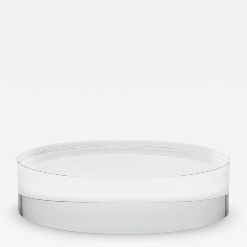  KA Glass Crystal Base Riser Clear 12 by KA Glass