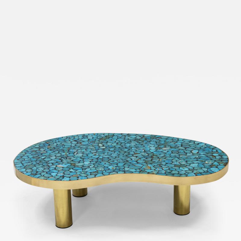  Kam Tin Turquoise Coffee Table