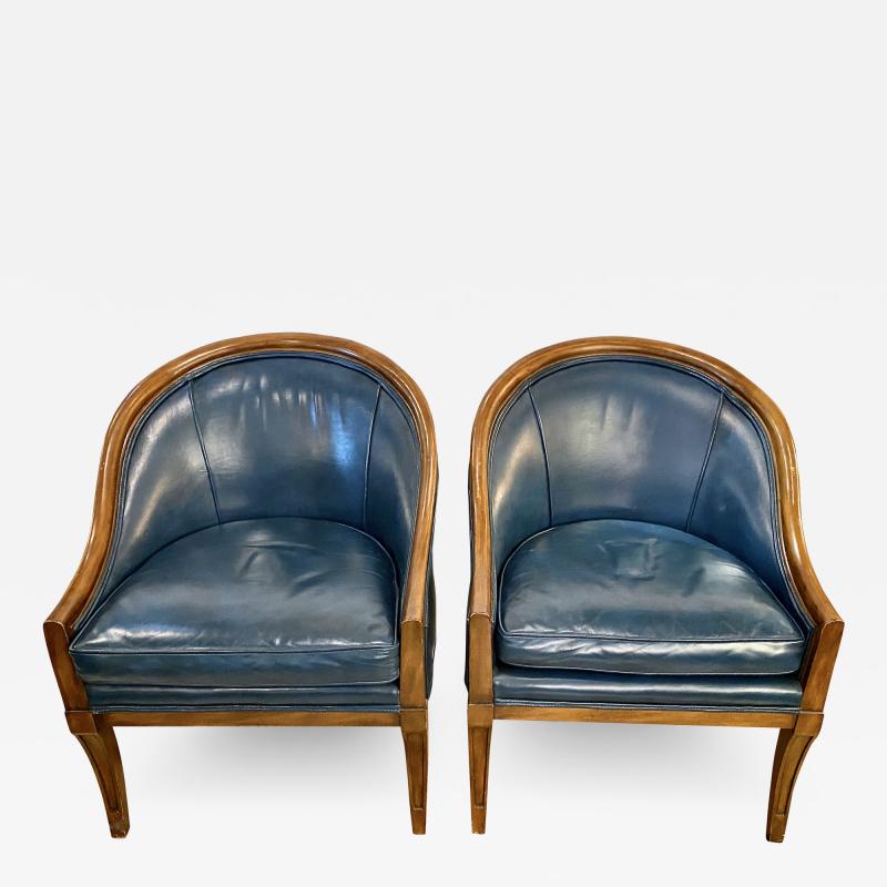  Karges Furniture Pair French Empire Style Bergeres