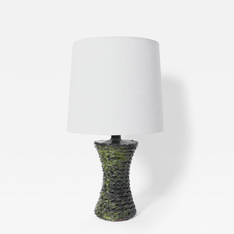  Kasa green rope ceramic lamp 32cm Barracuda Edition 