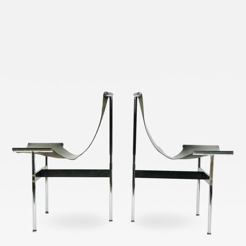  Katavolos Littel Kelly Pair of T Chairs by William Katavolos Littell and Kelly