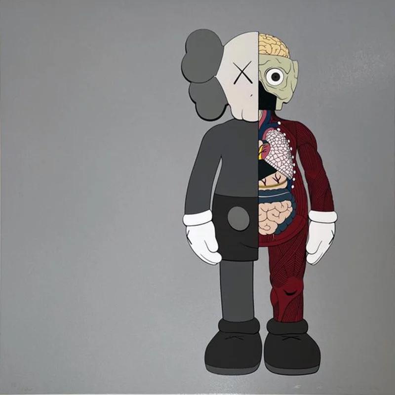  Kaws DISSECTED COMPANION BROWN 