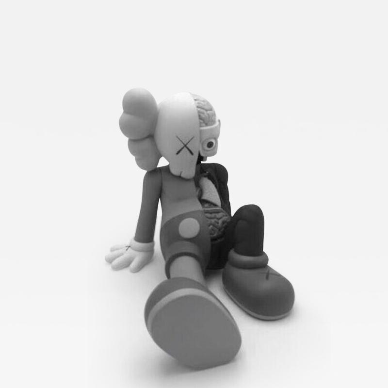  Kaws Resting Place Companion Grey 