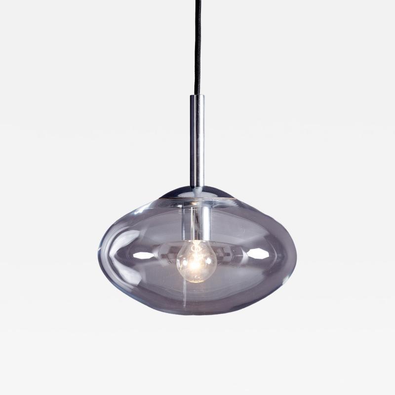  Kinkeldey 1 of 17 lens shaped Glass Pendants by Kinkeldey