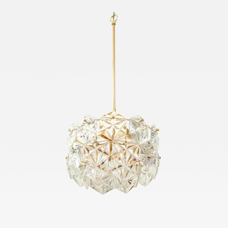  Kinkeldey Faceted Crystal Chandelier by Kinkeldey 