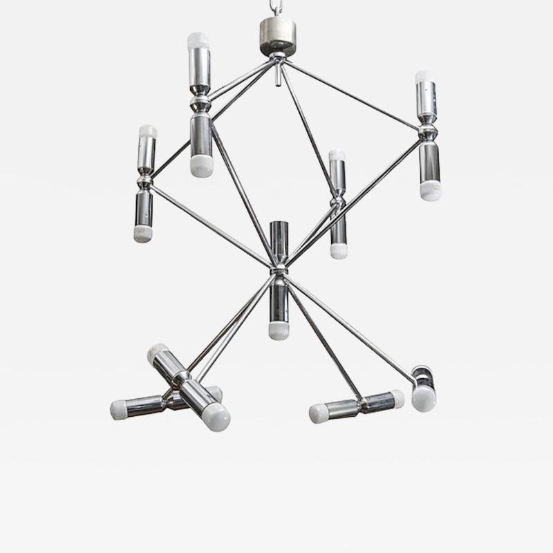  Kinkeldey Kinkeldey Nickeled Square Candlestick
