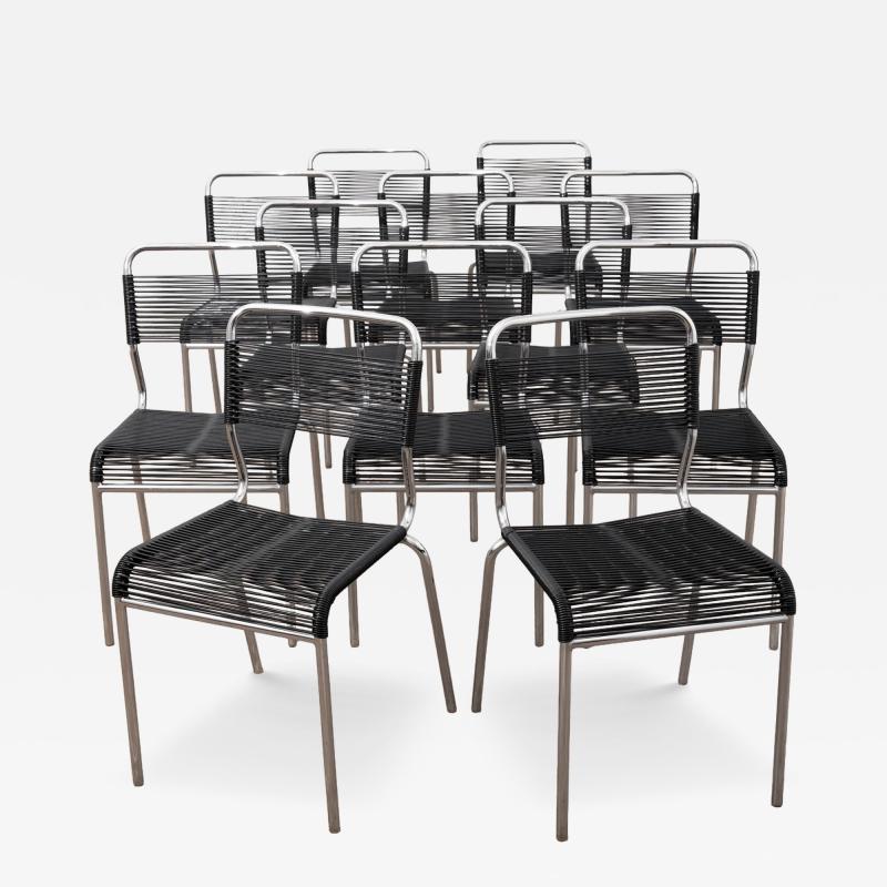 Knoll Andr Dupr Model 130 Stacking Chairs for Knoll International sold in sets